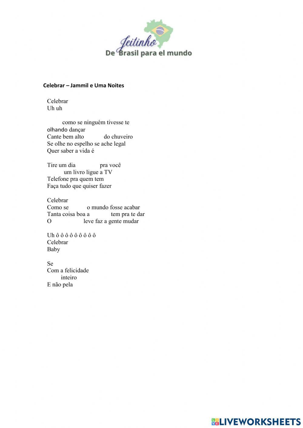 Celebrar - Jammil e Uma Noites