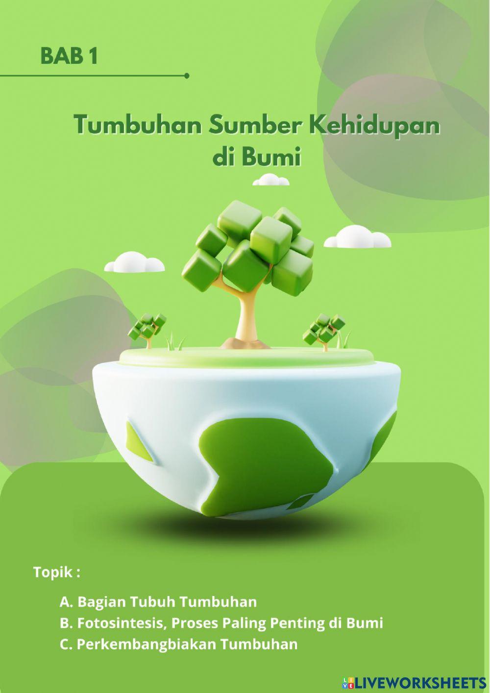 Revisi - Tumbuhan, Sumber Kehidupan Di Bumi