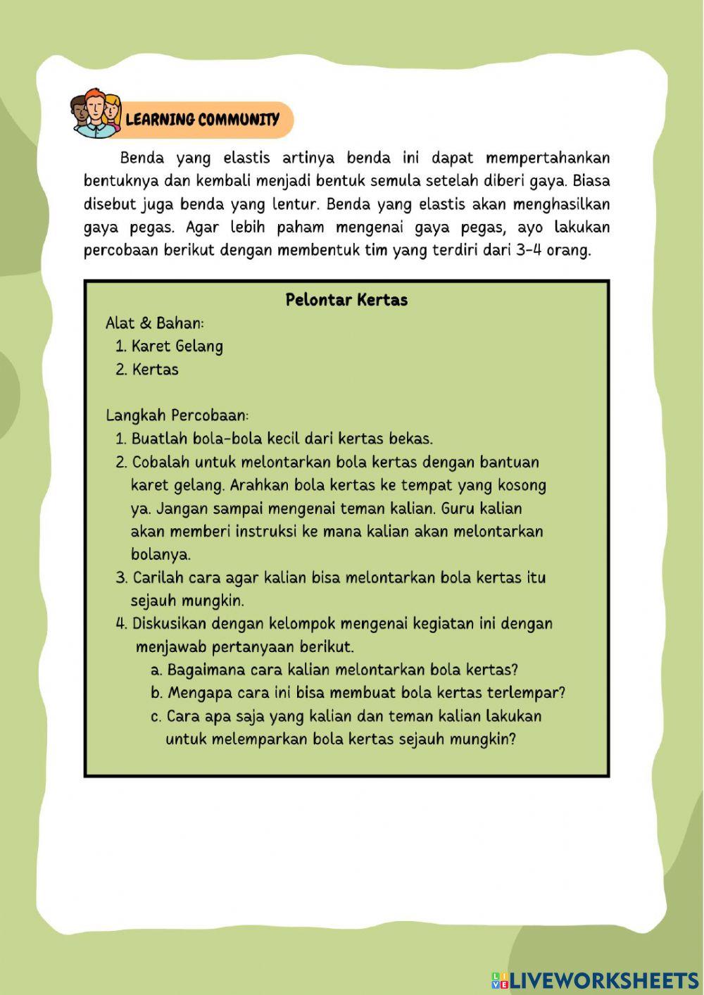 Revisi - Gaya Disekitar Kita