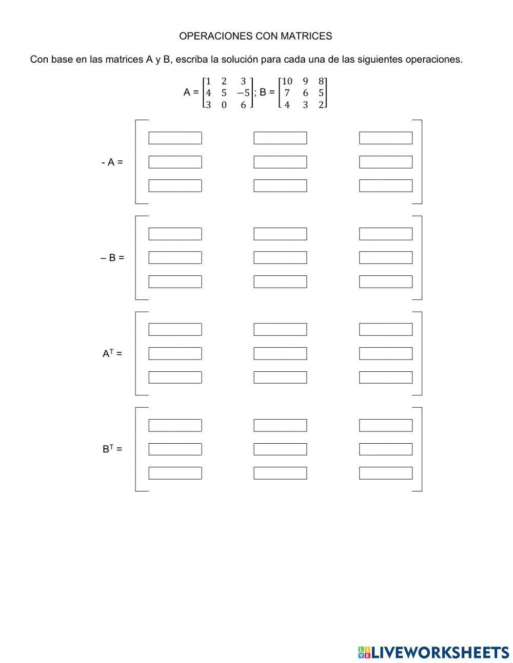 Operacionescon matrices 2