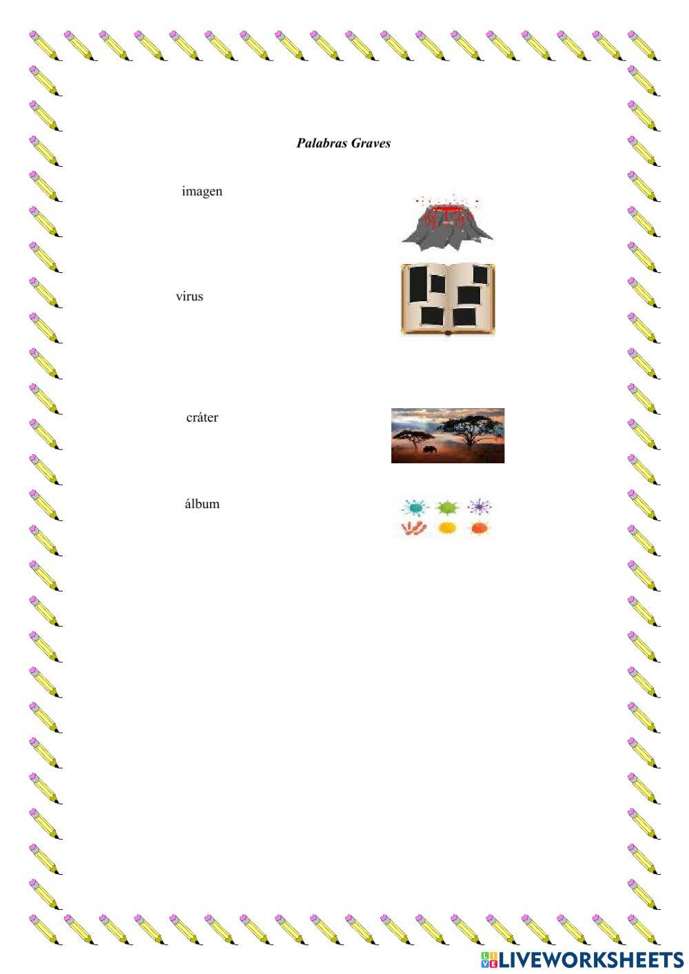 Palabras Agudas y Graves