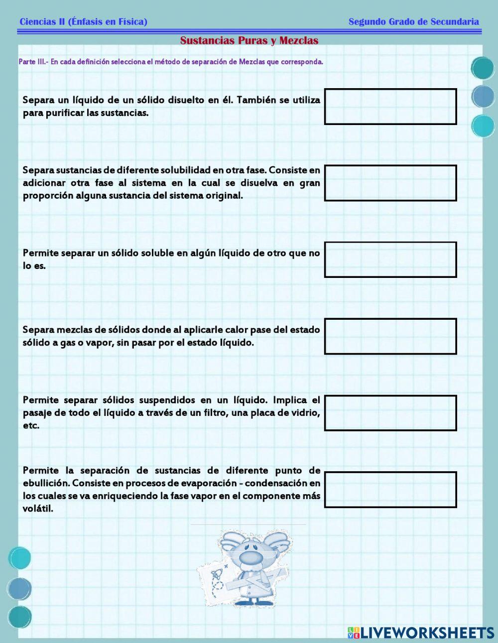ESG127C2 - Sustancias Puras y Mezclas -