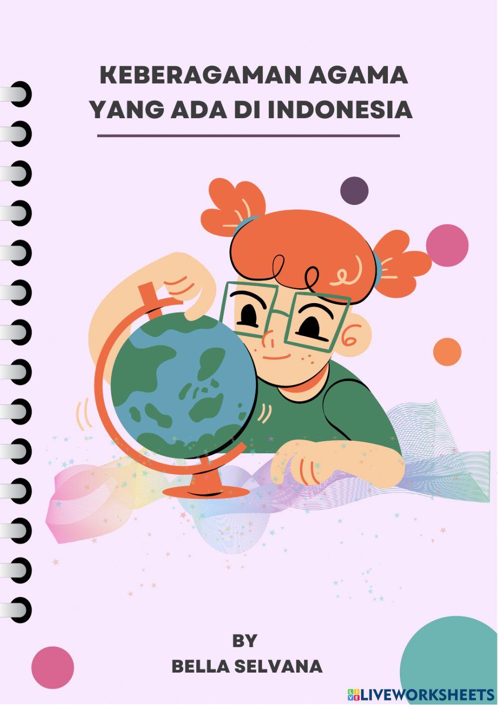 Agama Di Indonesia Exercise Live Worksheets Agama Di Indonesia Exercise Live Worksheets