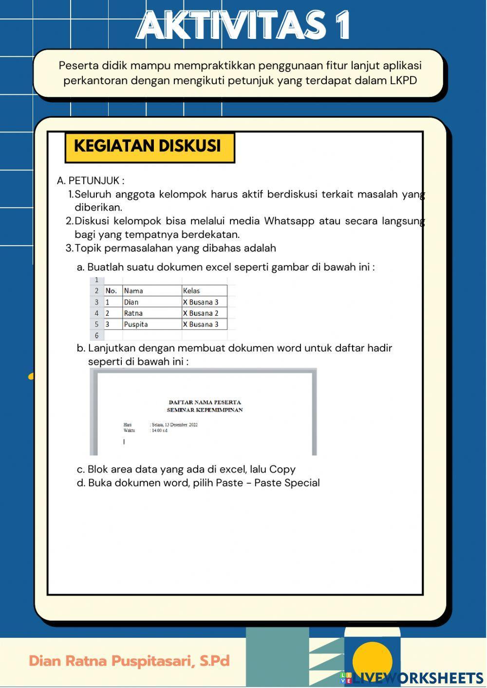 Integrasi Fitur Lanjut Aplikasi Perkantoran