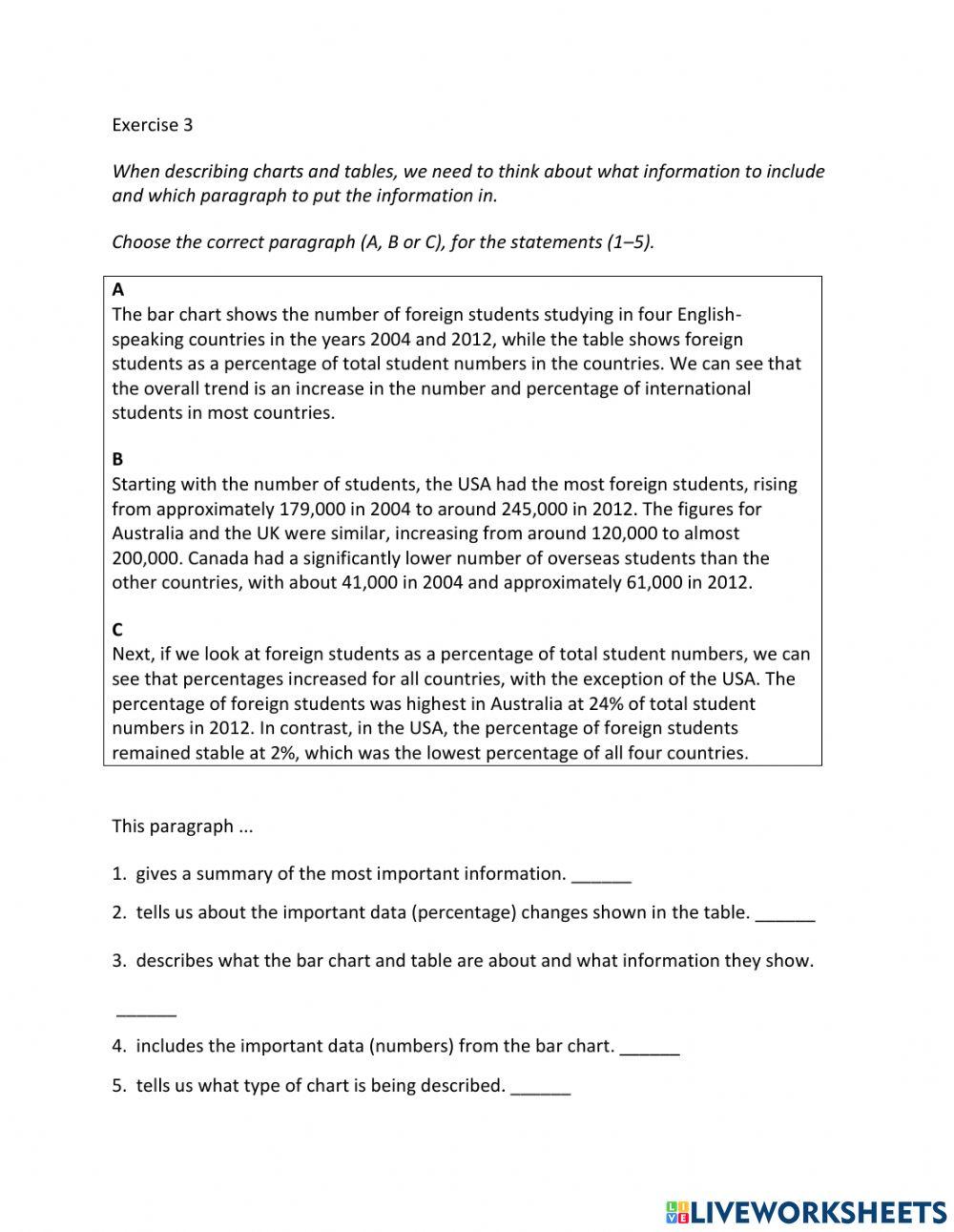 IE2, Unit 1, Writing, Exercise 3