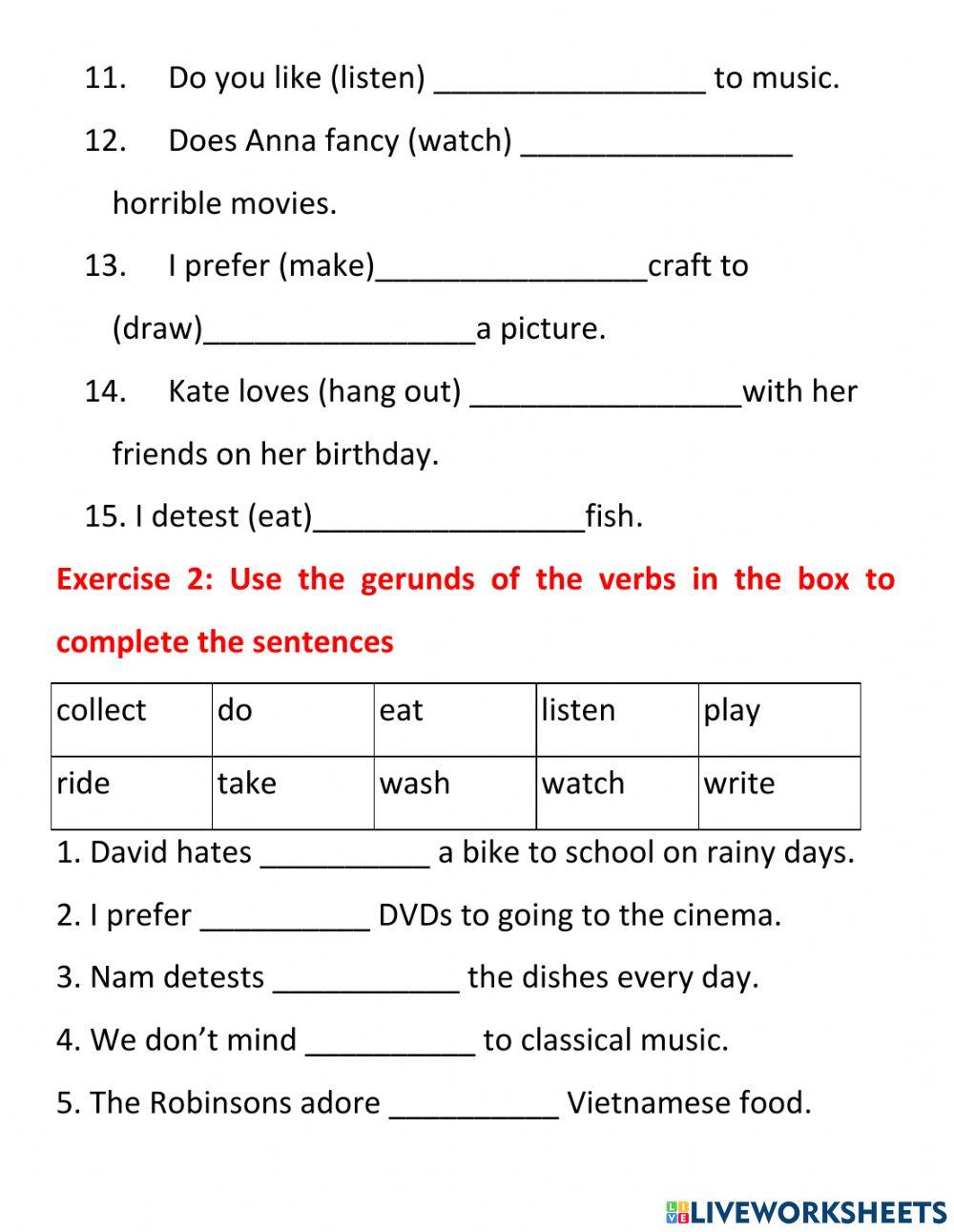 English 8 unit 1 leisure activities
