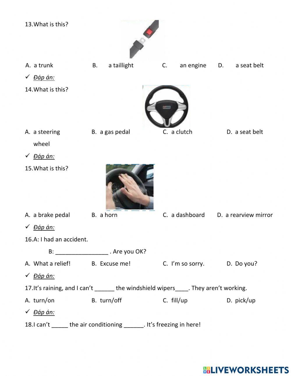 Review unit 4- level 2.2