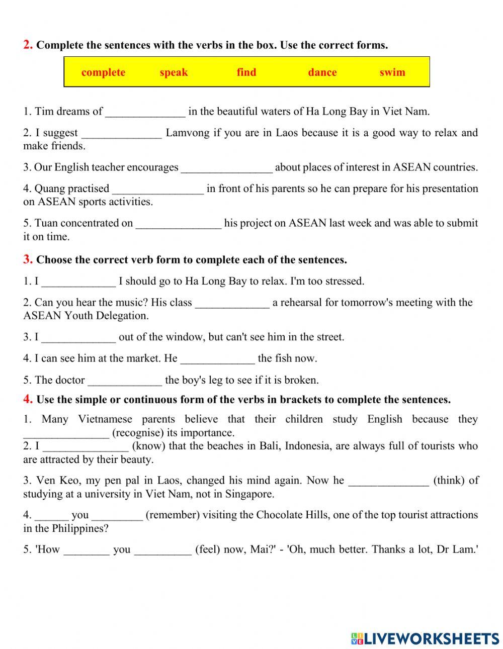 Unit 5: Being part of ASEAN