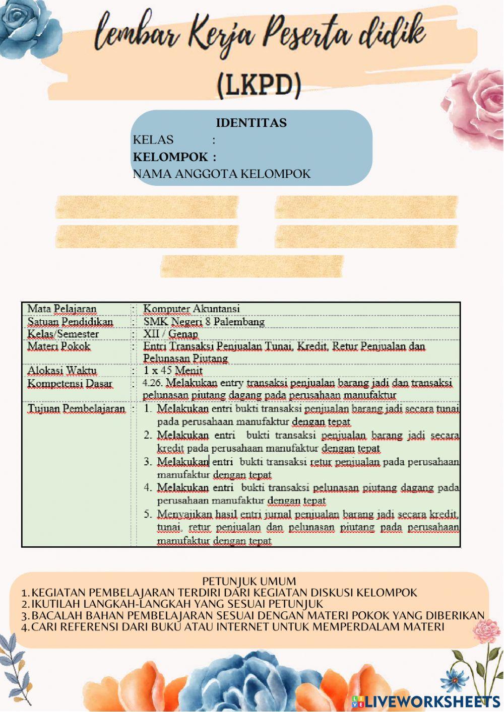 Entri Penjualan pada Myob Accounting Kel-3
