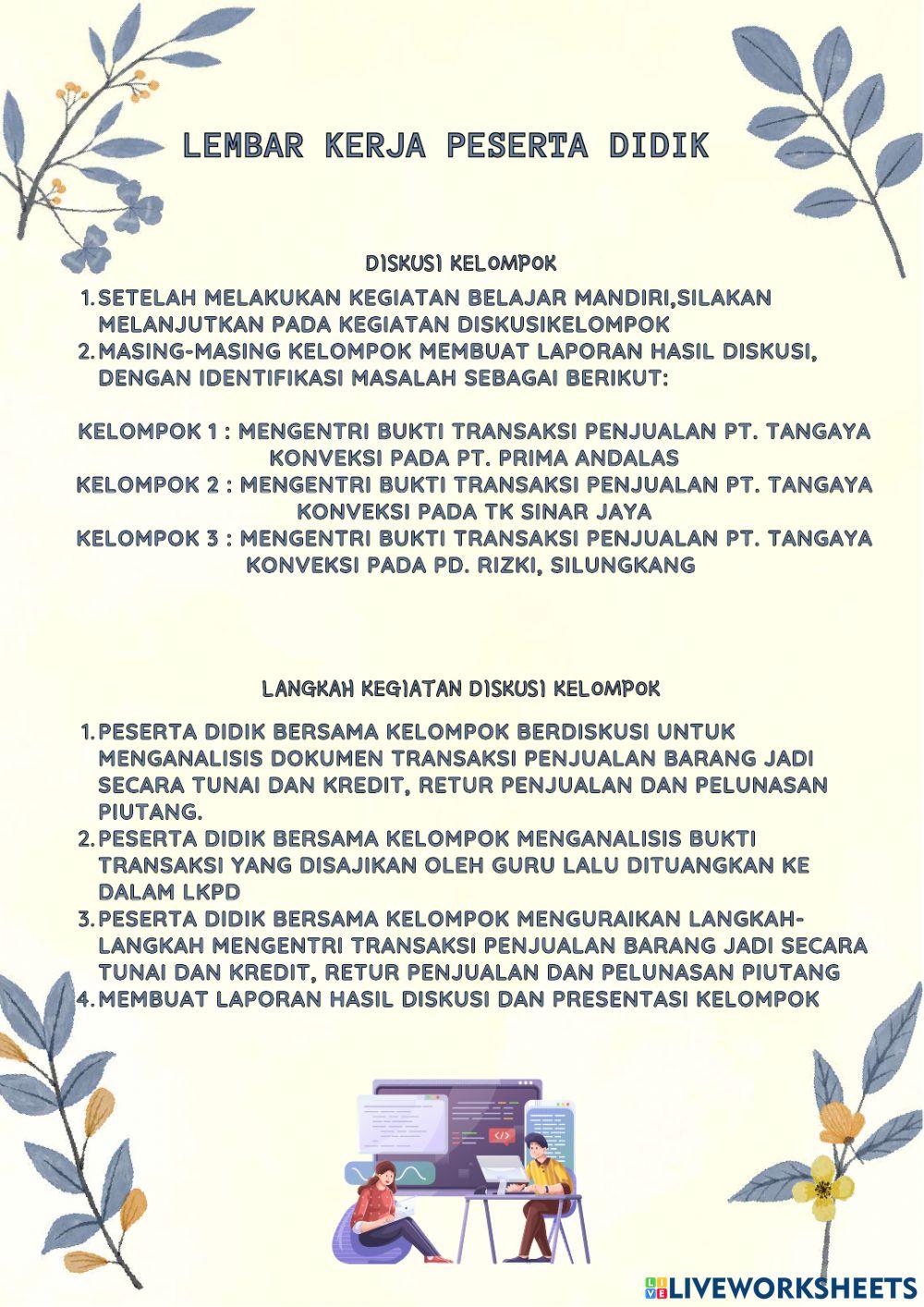 Entri Penjualan pada Myob Accounting Kel-3