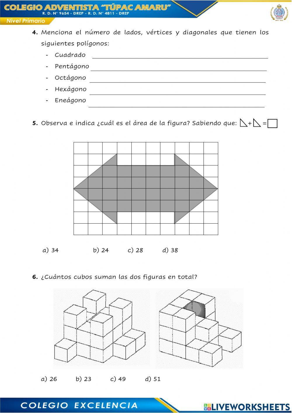 Evaluación de matemática