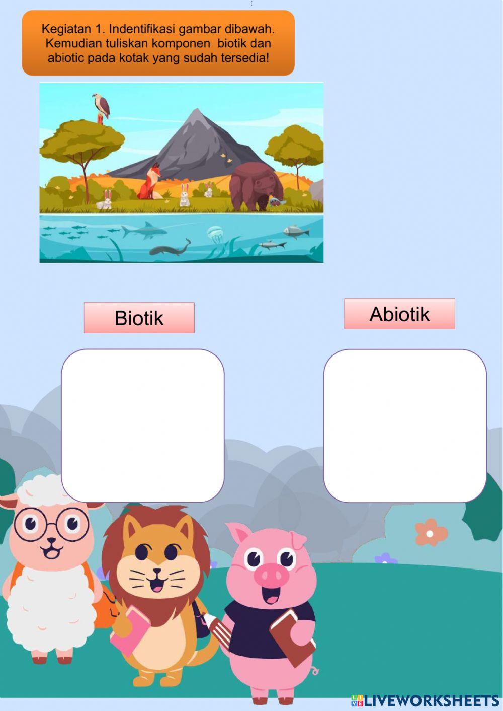 BIABI (Biotik dan Abiotik)