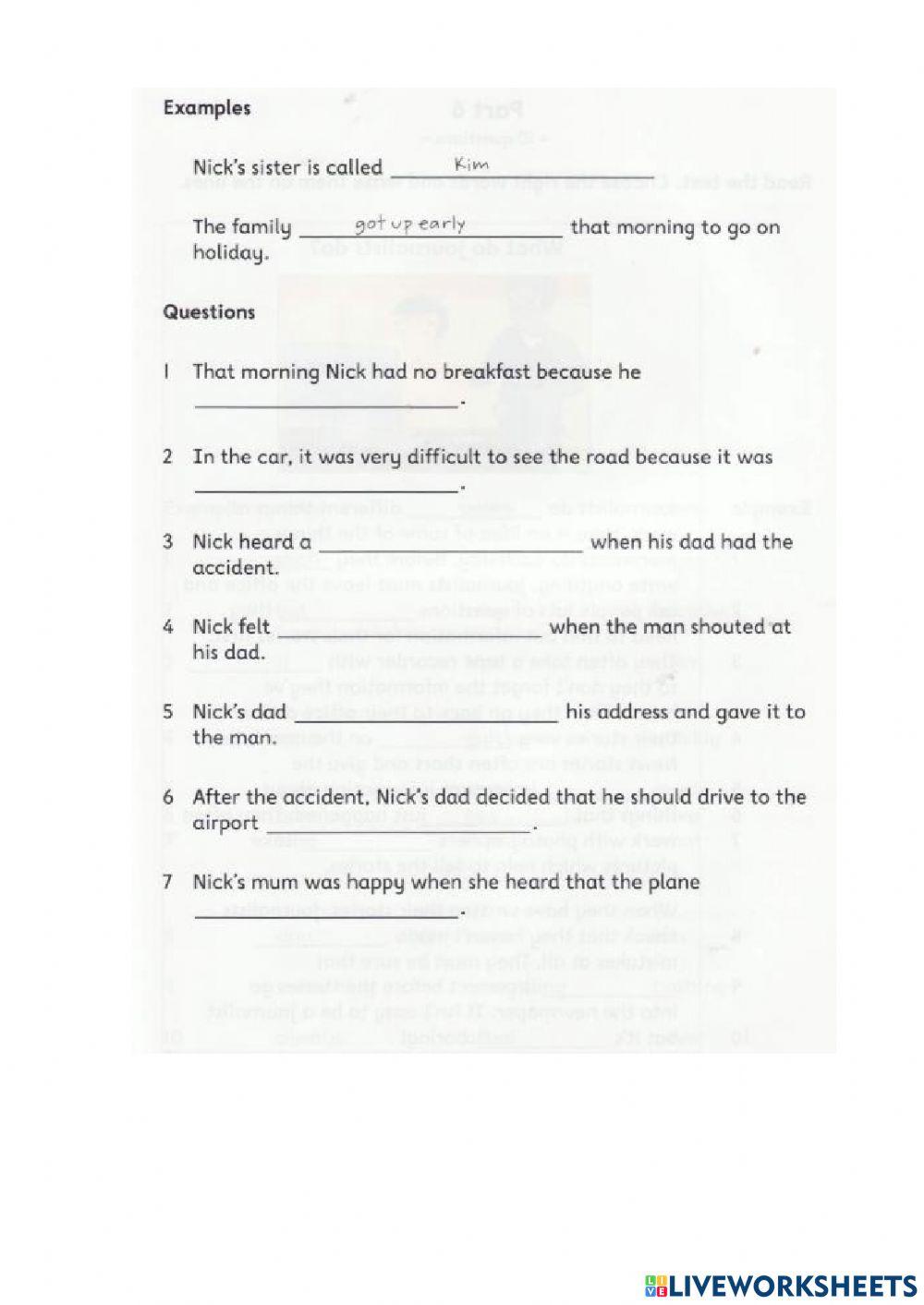 Flyers- Reading and writing test 3 in Ox-YLE-Tests-Flyers-TB