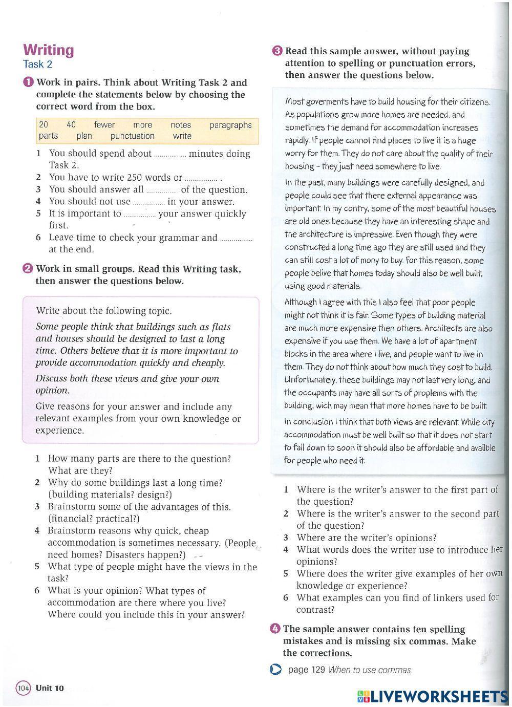 Complete IELTS - Unit 10