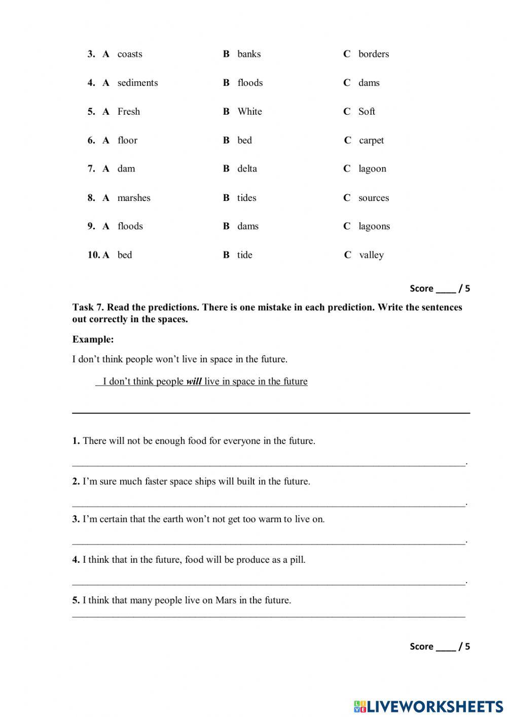 Global English End-of-Term Test
