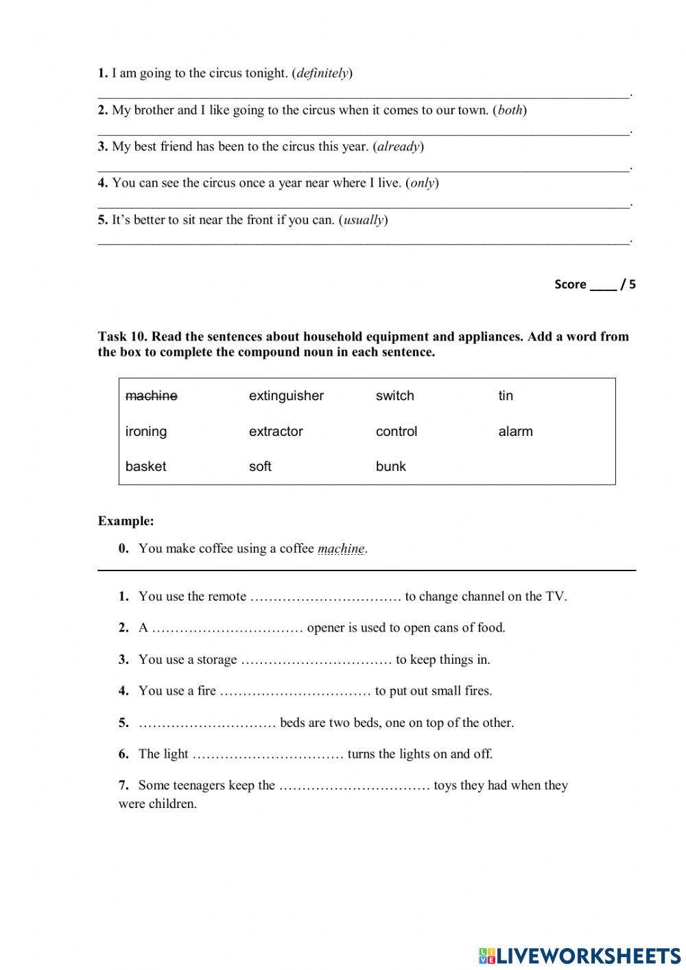 Global English End-of-Term Test