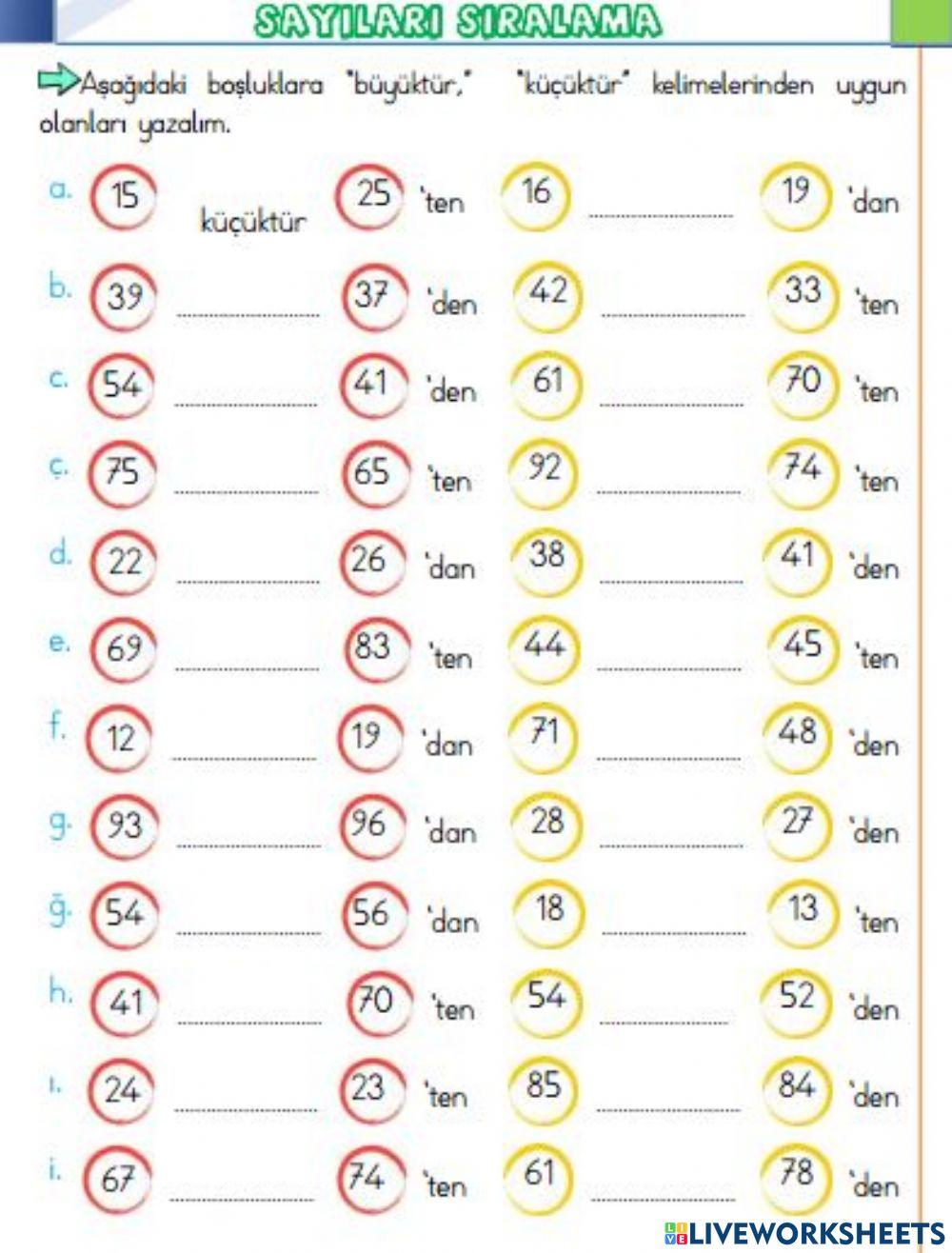 Büyüktür-Küçüktür