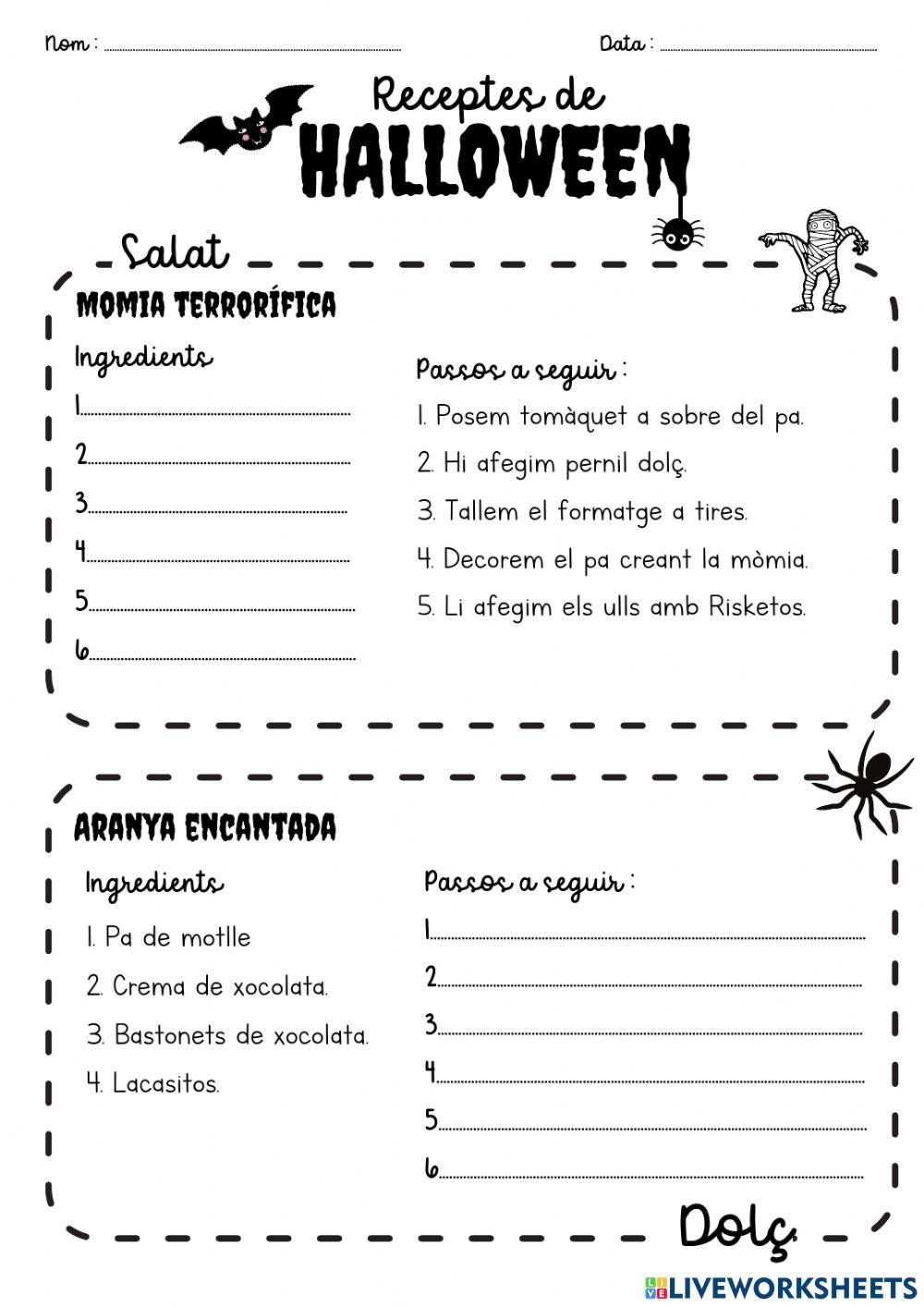 Recepta de Halloween