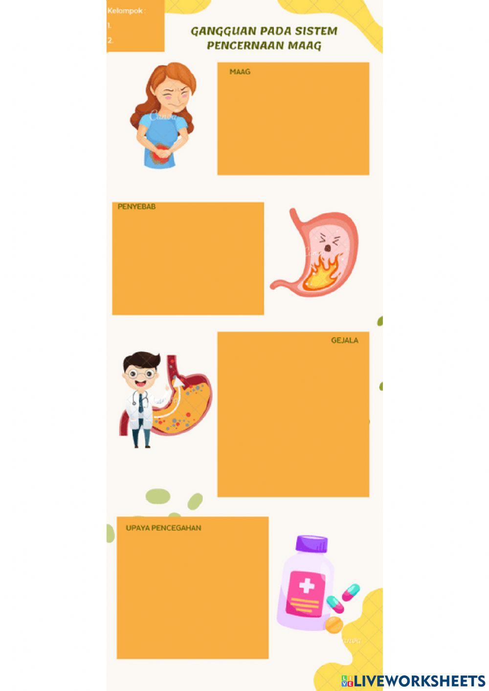 Lkpd gangguan sistem pencernaan