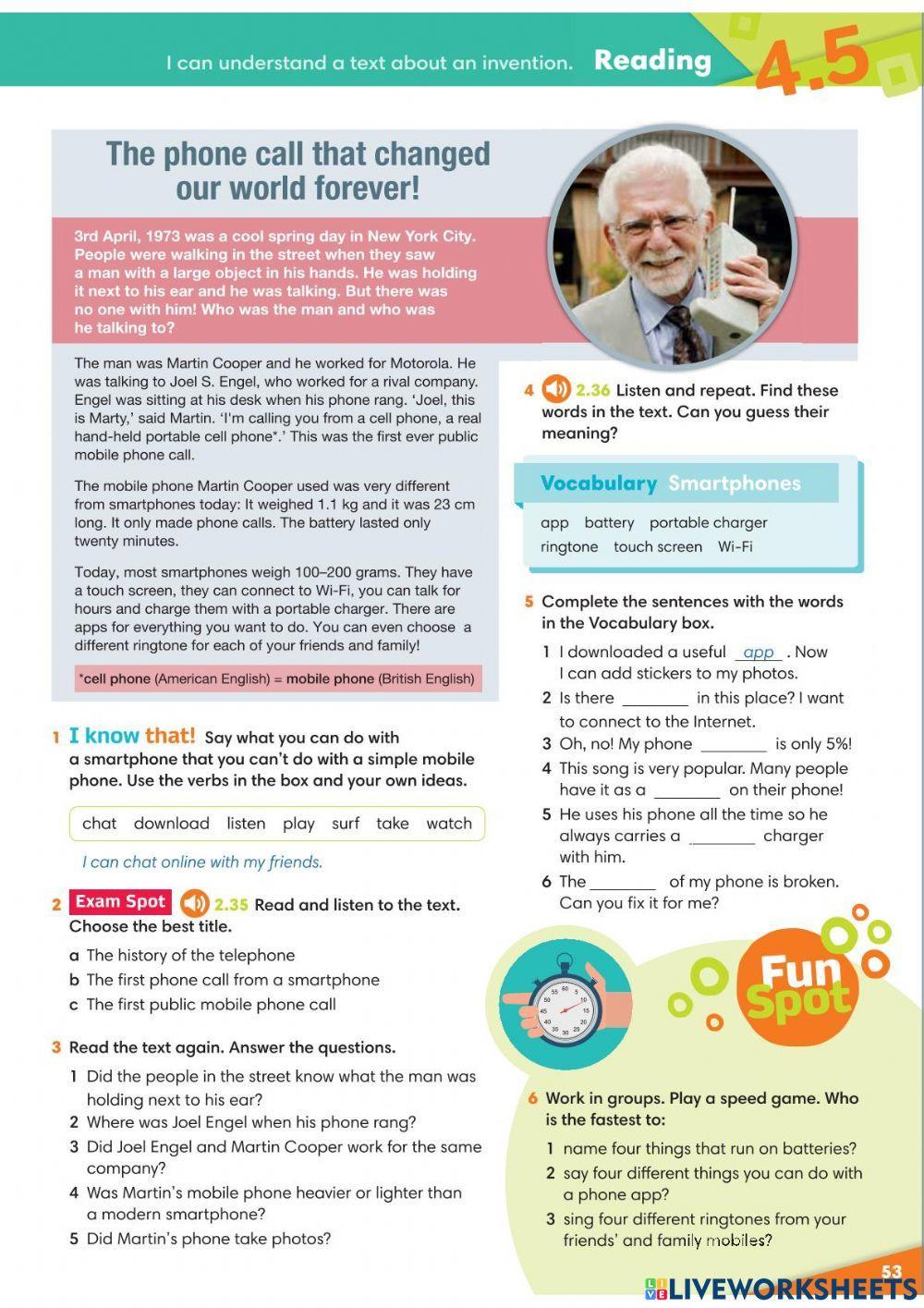 Go Getter 3 Unit 4.5