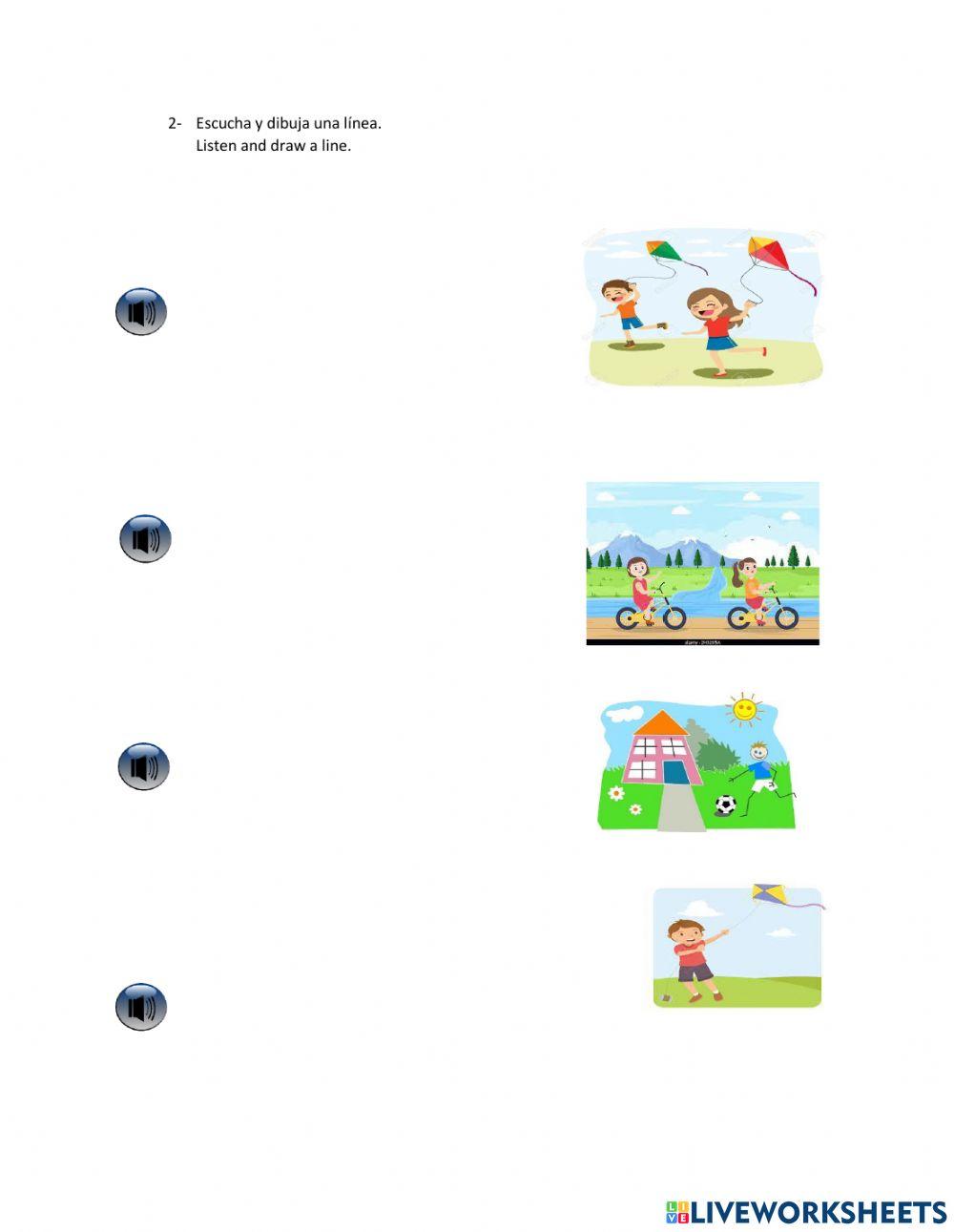 Repaso: el patio de recreos y acciones