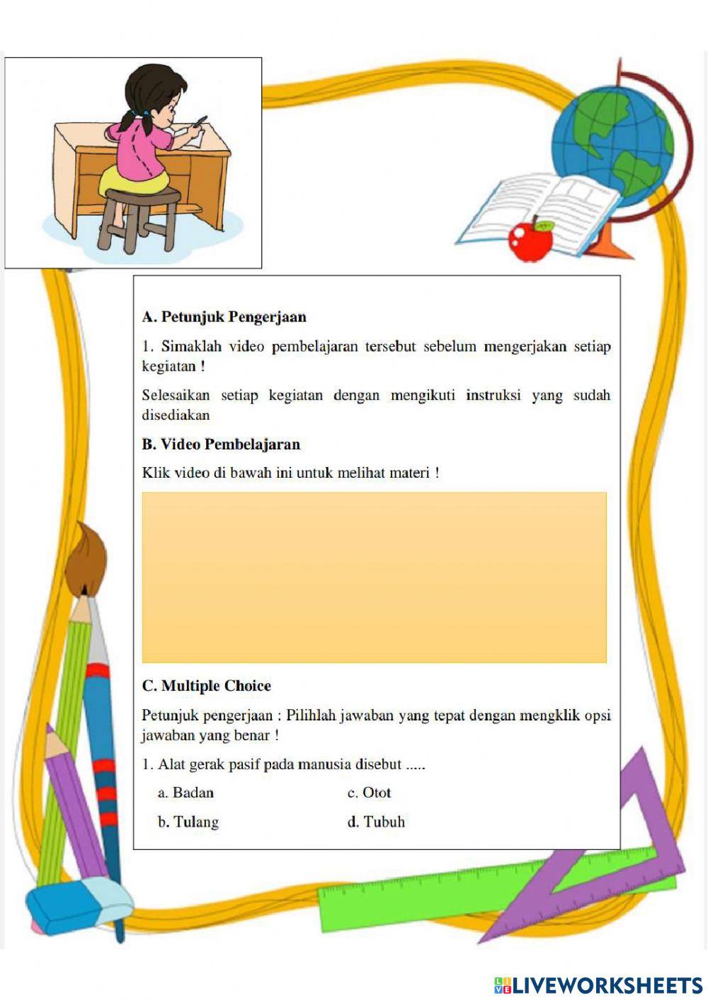 Kelainan Organ gerak Manusia
