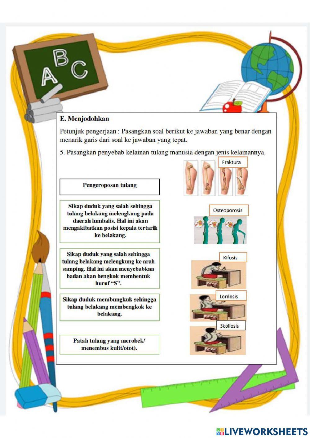 Kelainan Organ gerak Manusia