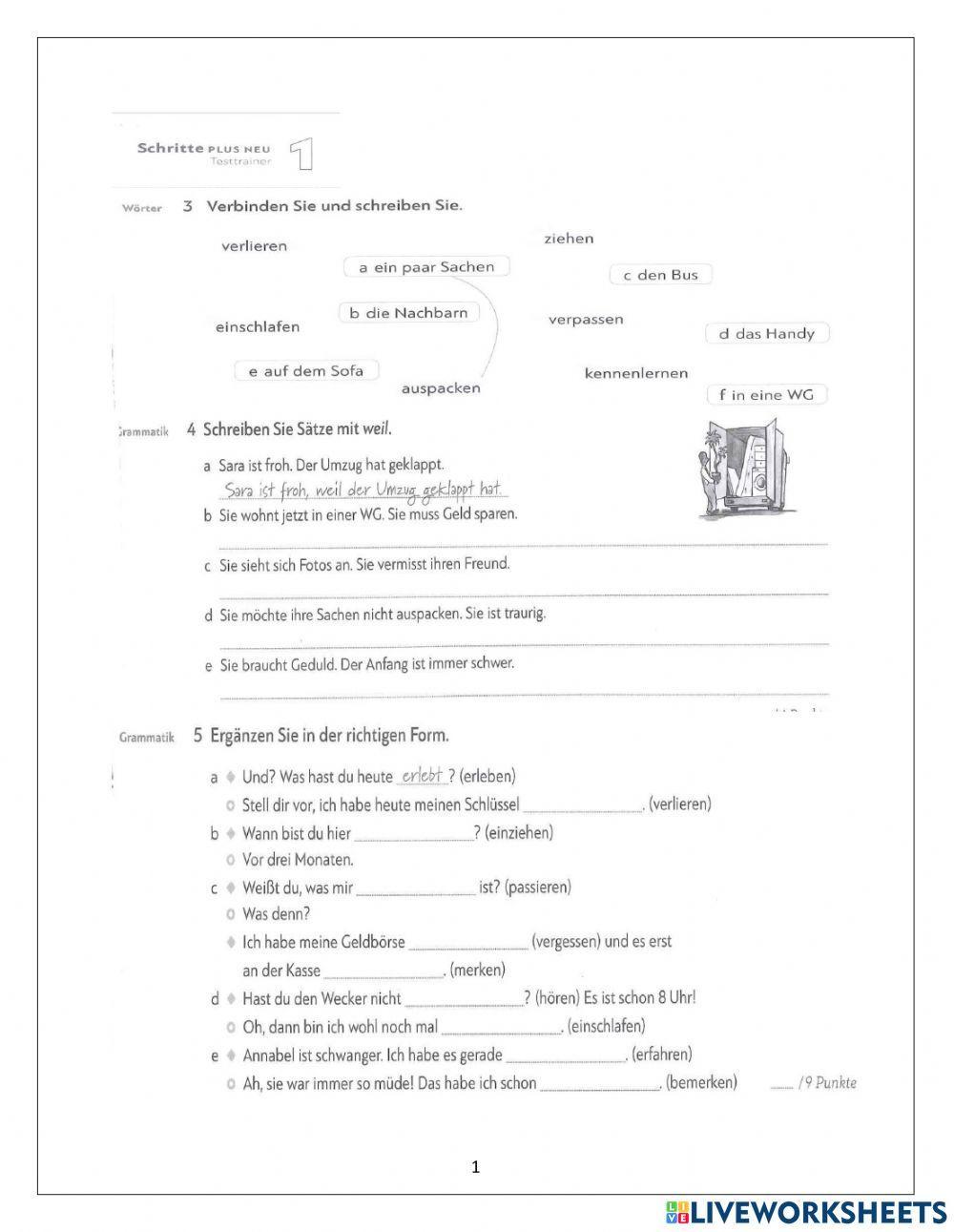 A2.1 SPN Test Lektion 1