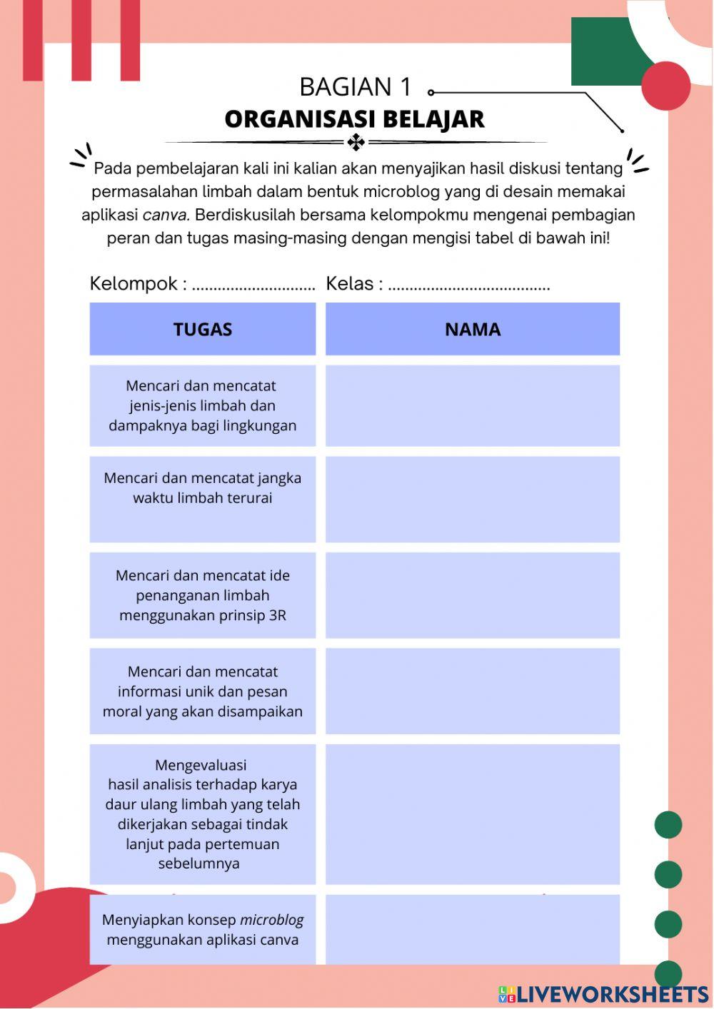 LKPD Limbah dan Daur Ulang Limbah