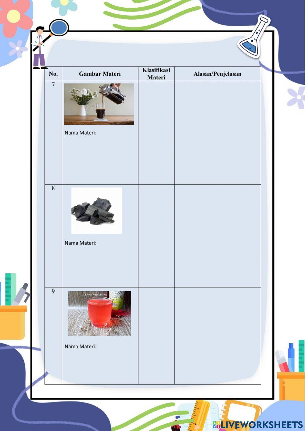 LKPD Klasifikasi Materi Fix