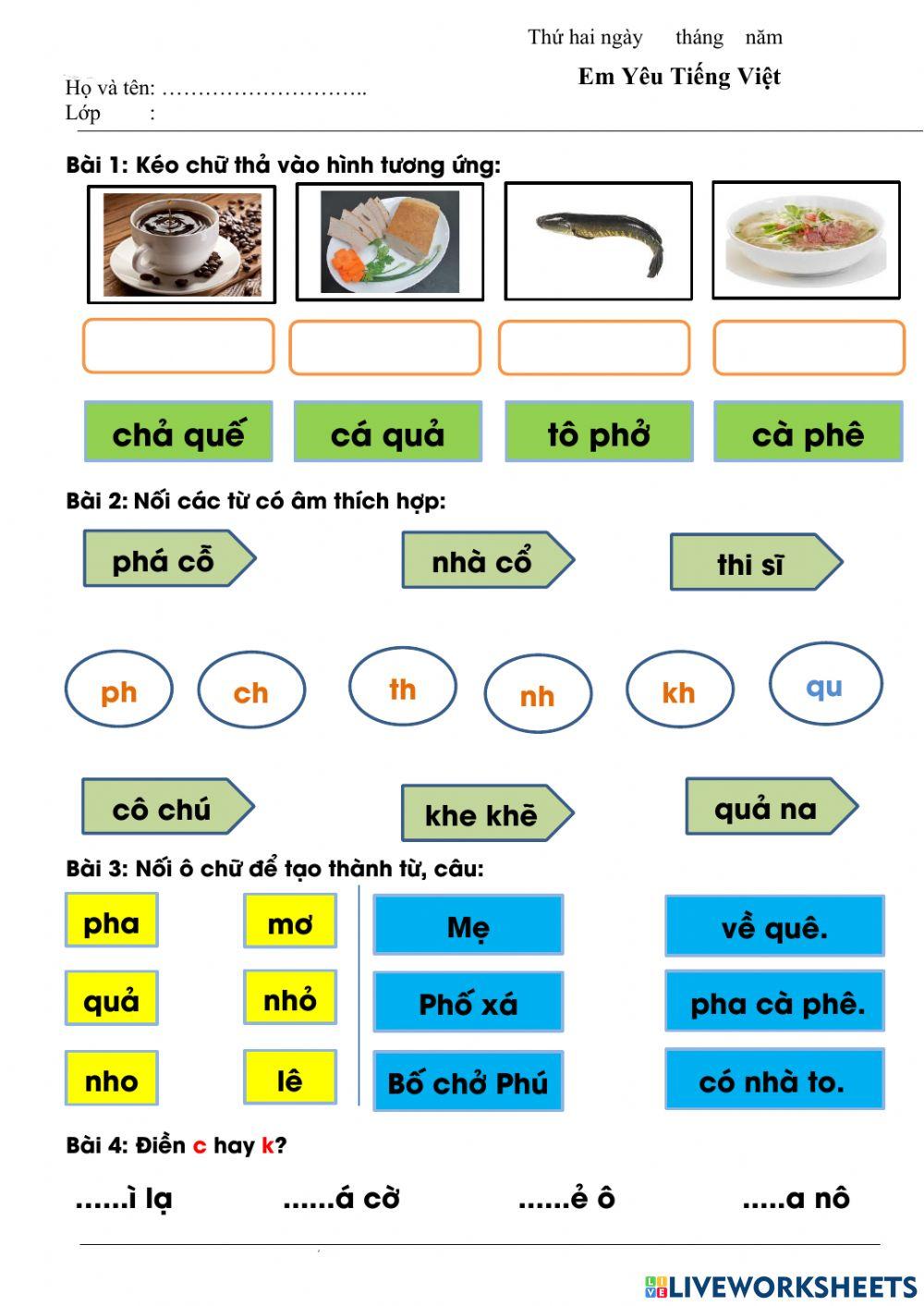 Lam Bai Tap Tieng Viet 2