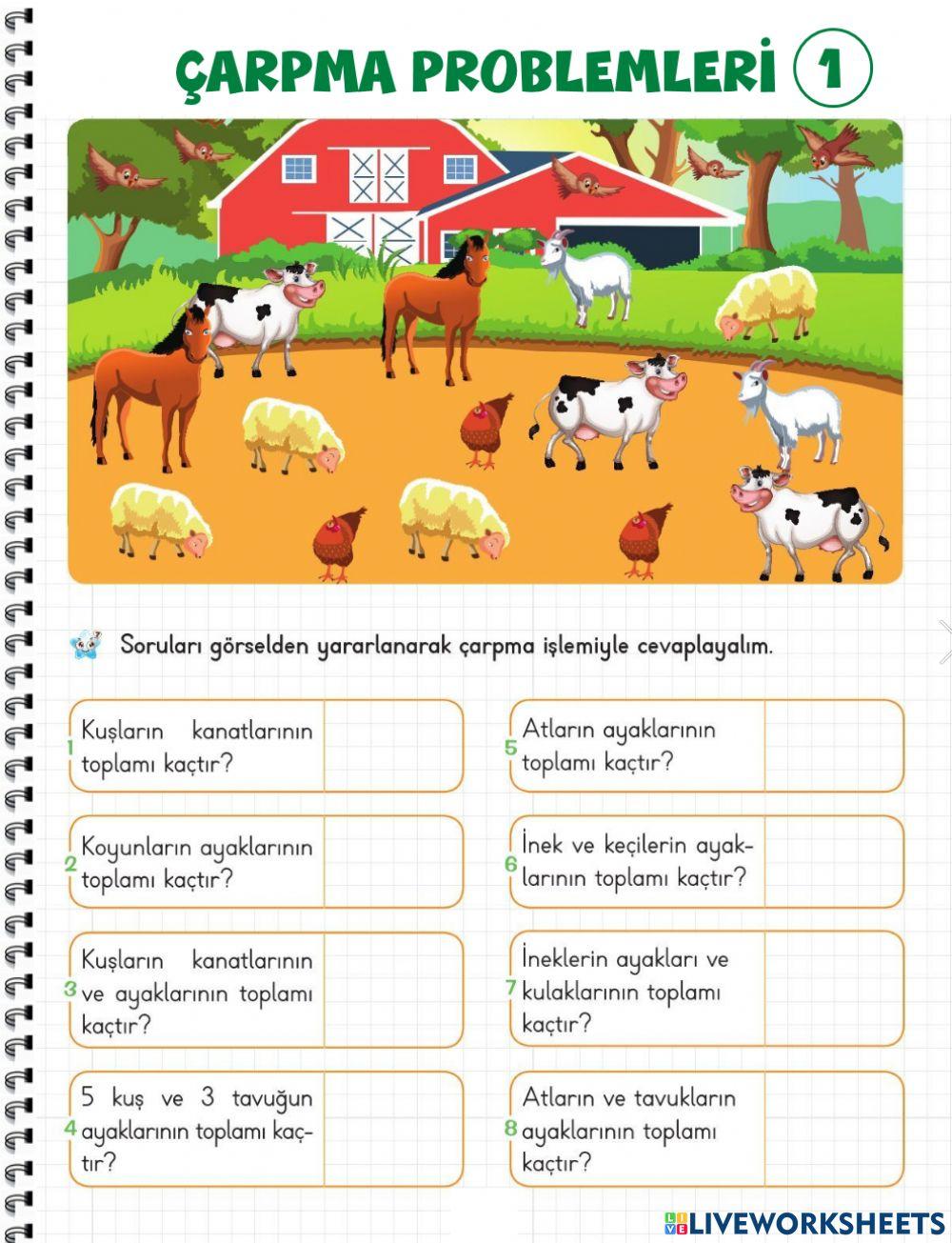 Çarpma Problemleri-1