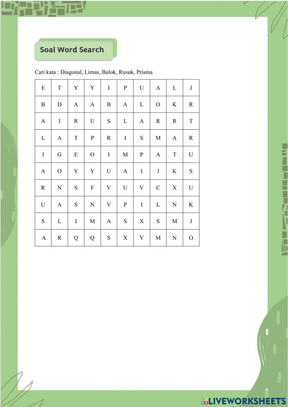 Bangun Ruang Sisi Datar