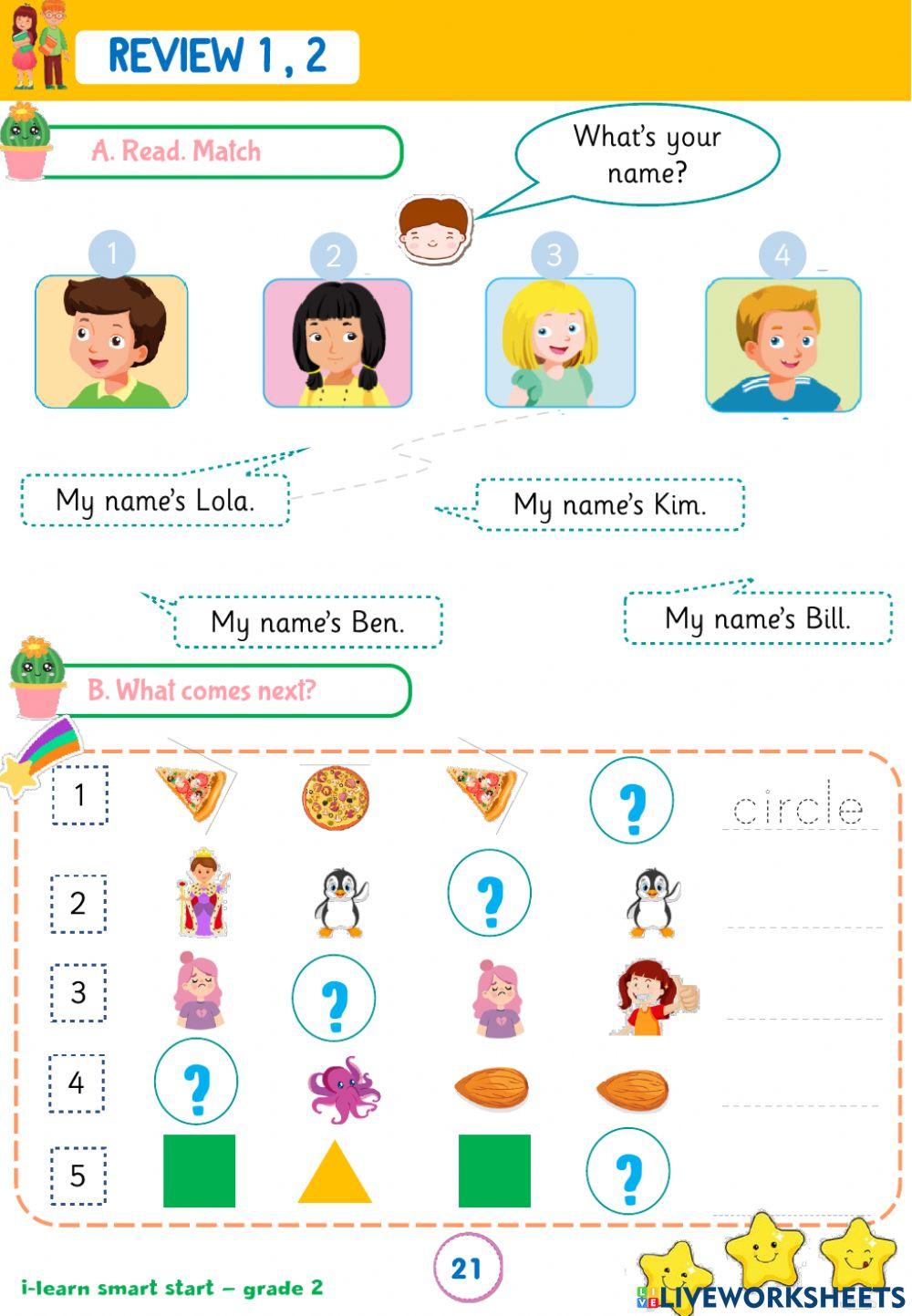 Smart start grade 2 unit 2 shapes