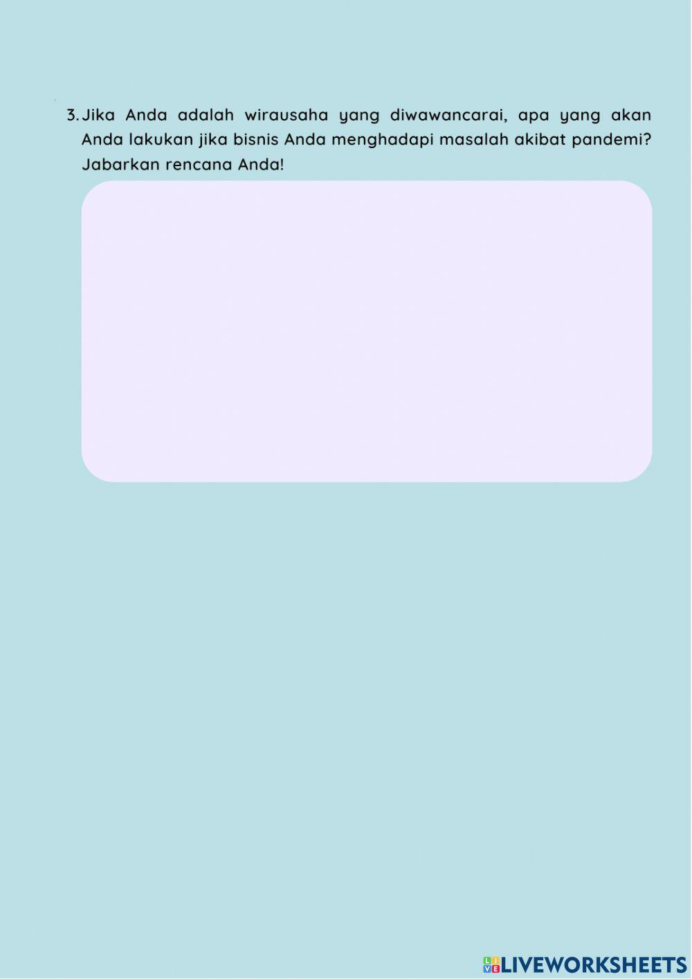 LKPD PKK Kewirausahaan Kelas XI Semester 1