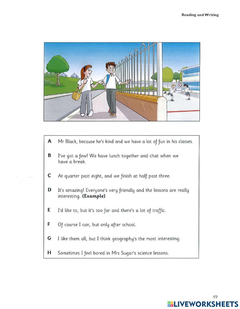 Test 3 flyers 4 reading