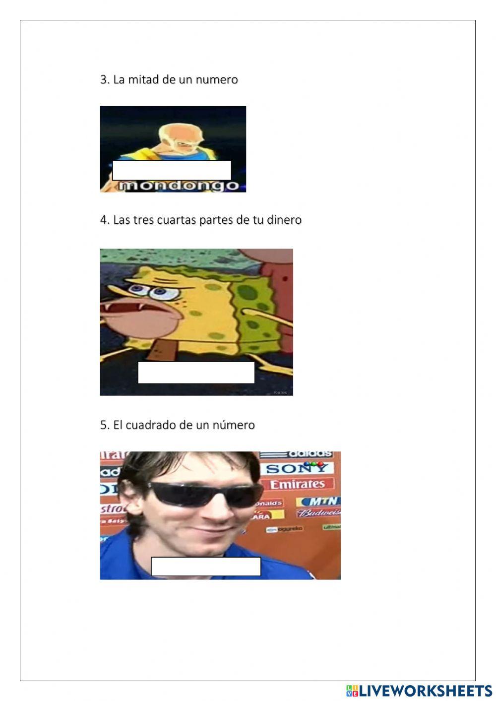 Inecuacones lineales