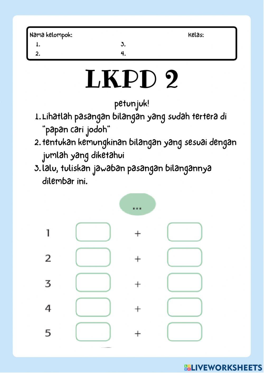 Menentukan dua bilangan yang jumlahnya sudah diketahui