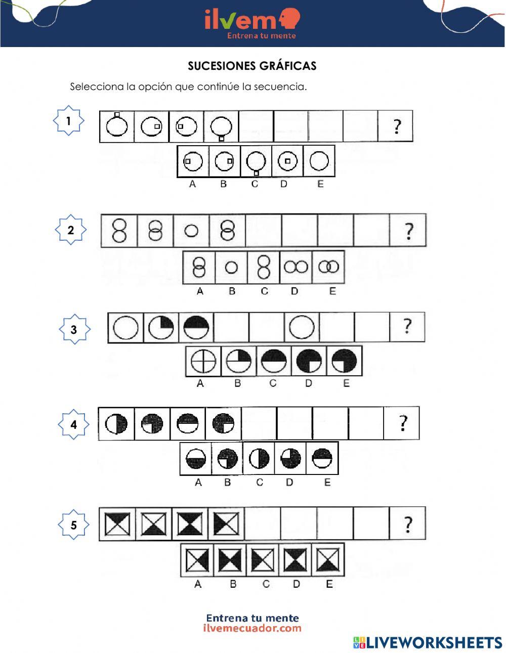 Sucesiones Gráficas