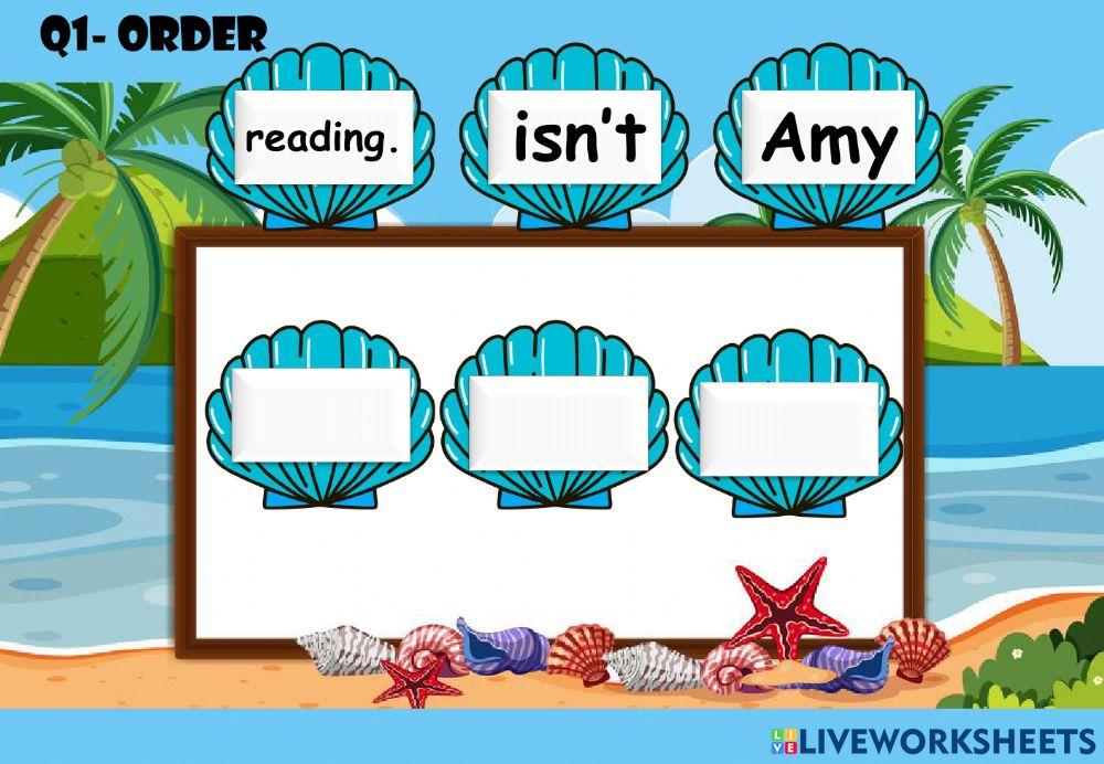 Order - ing sentences