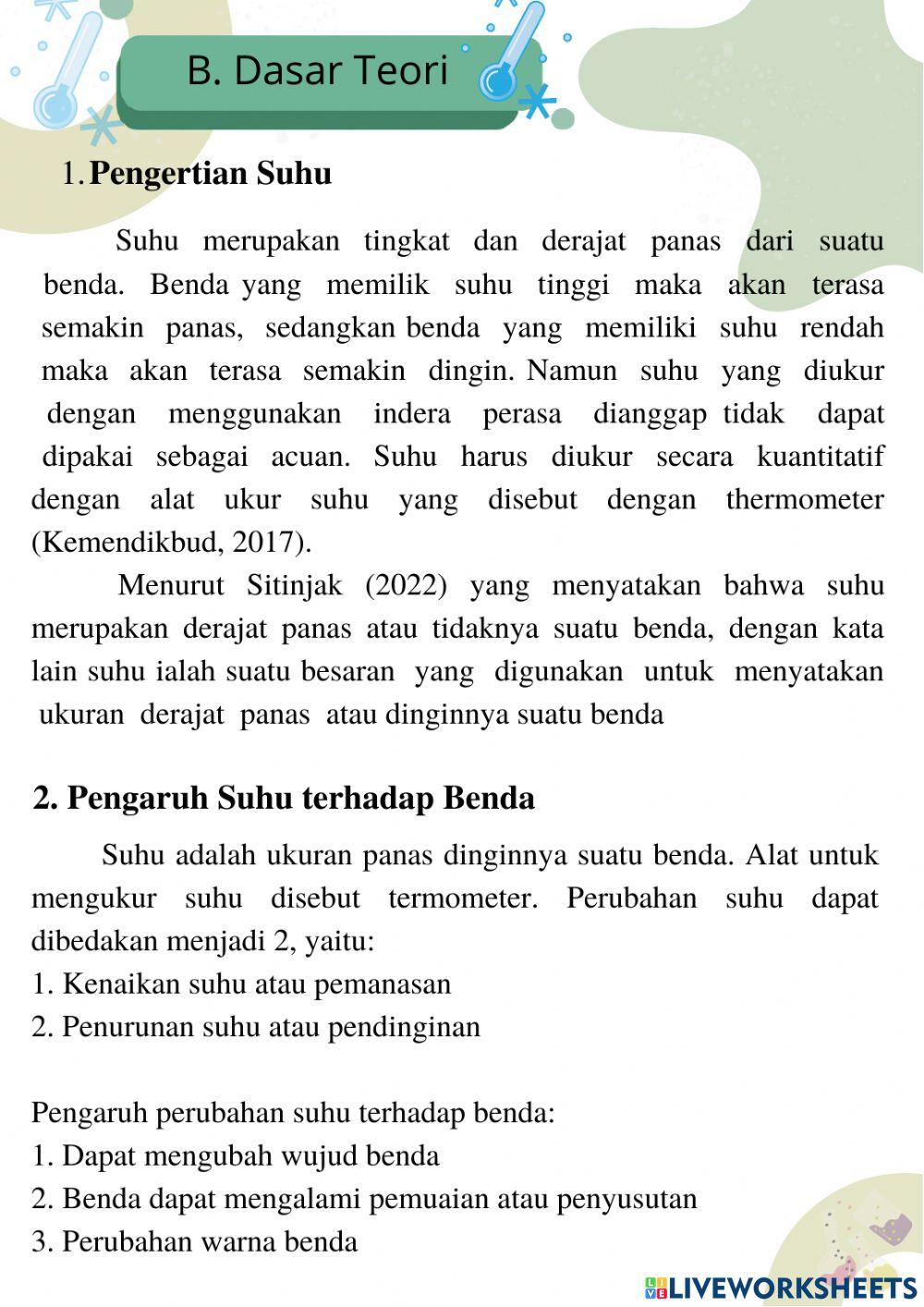 E-LKPD  Mengukur Suhu pertemuan 1