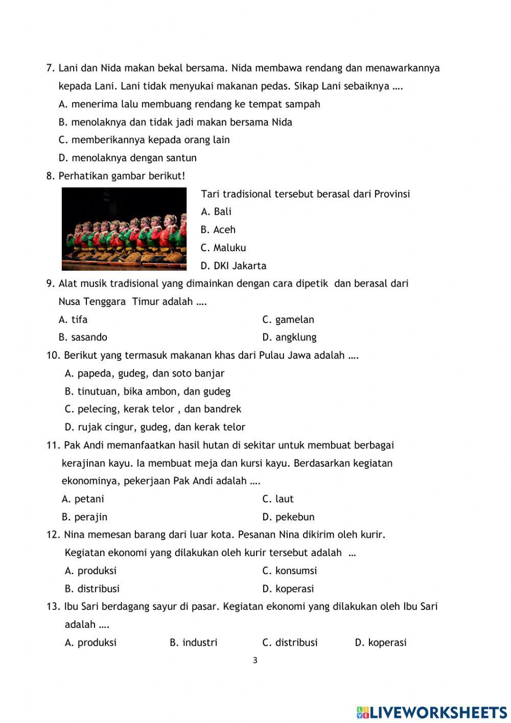 REMEDIAL PAS1 IPS Kelas 4