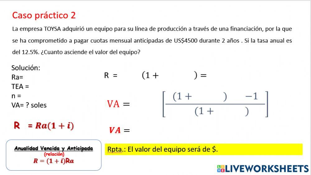 2 Renta Perpetua R Conocida