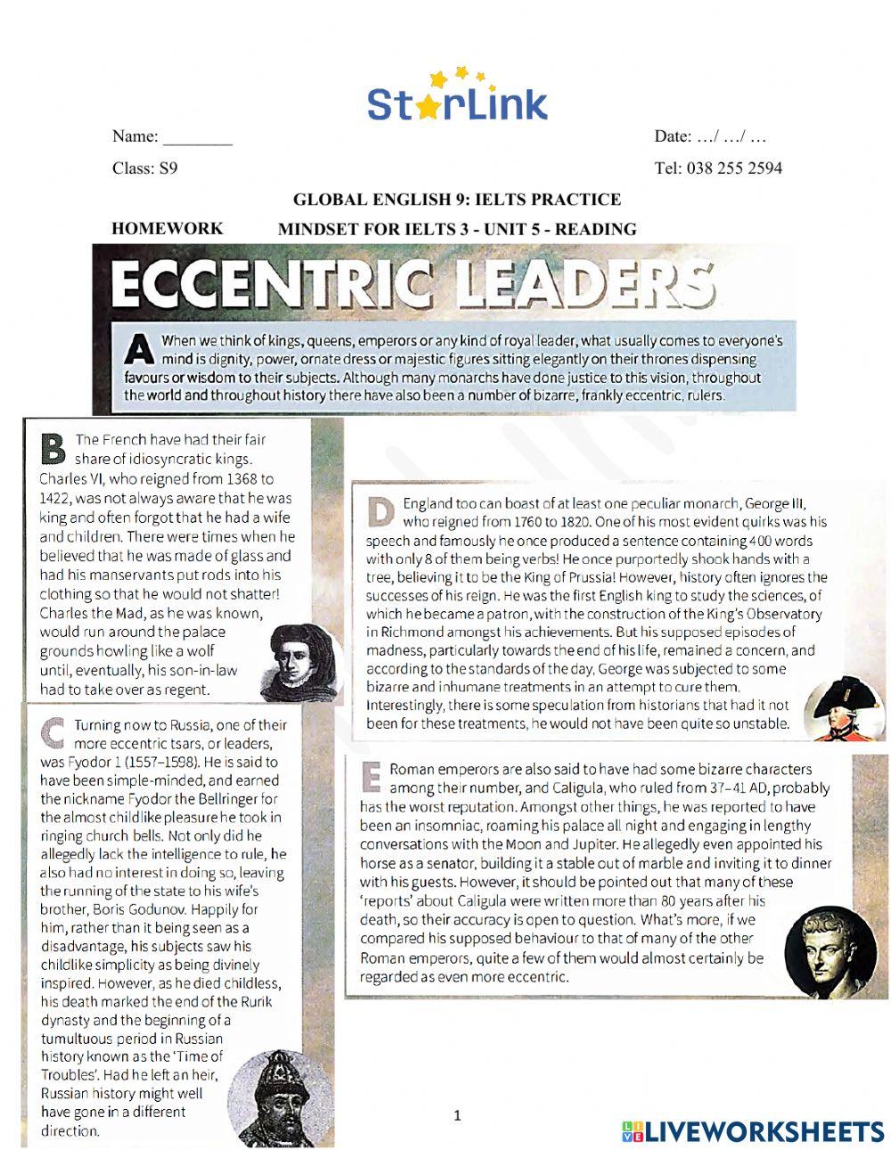 Foreign teacher-S9-Week 19-IELTS practice