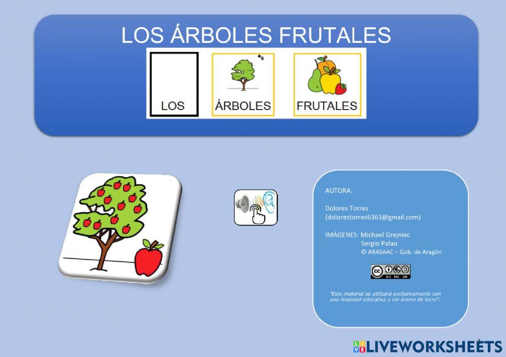 Los árboles frutales 1