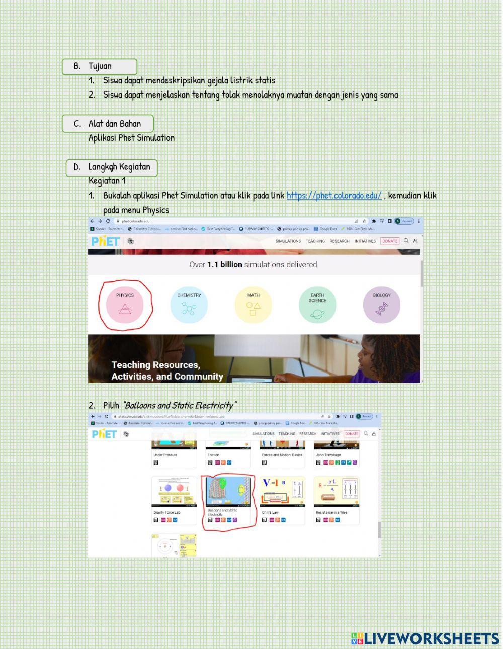 Praktikum Sederhana Balon dan Listrik Statis