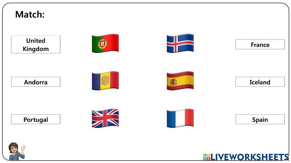 Spain&Europe Worksheets