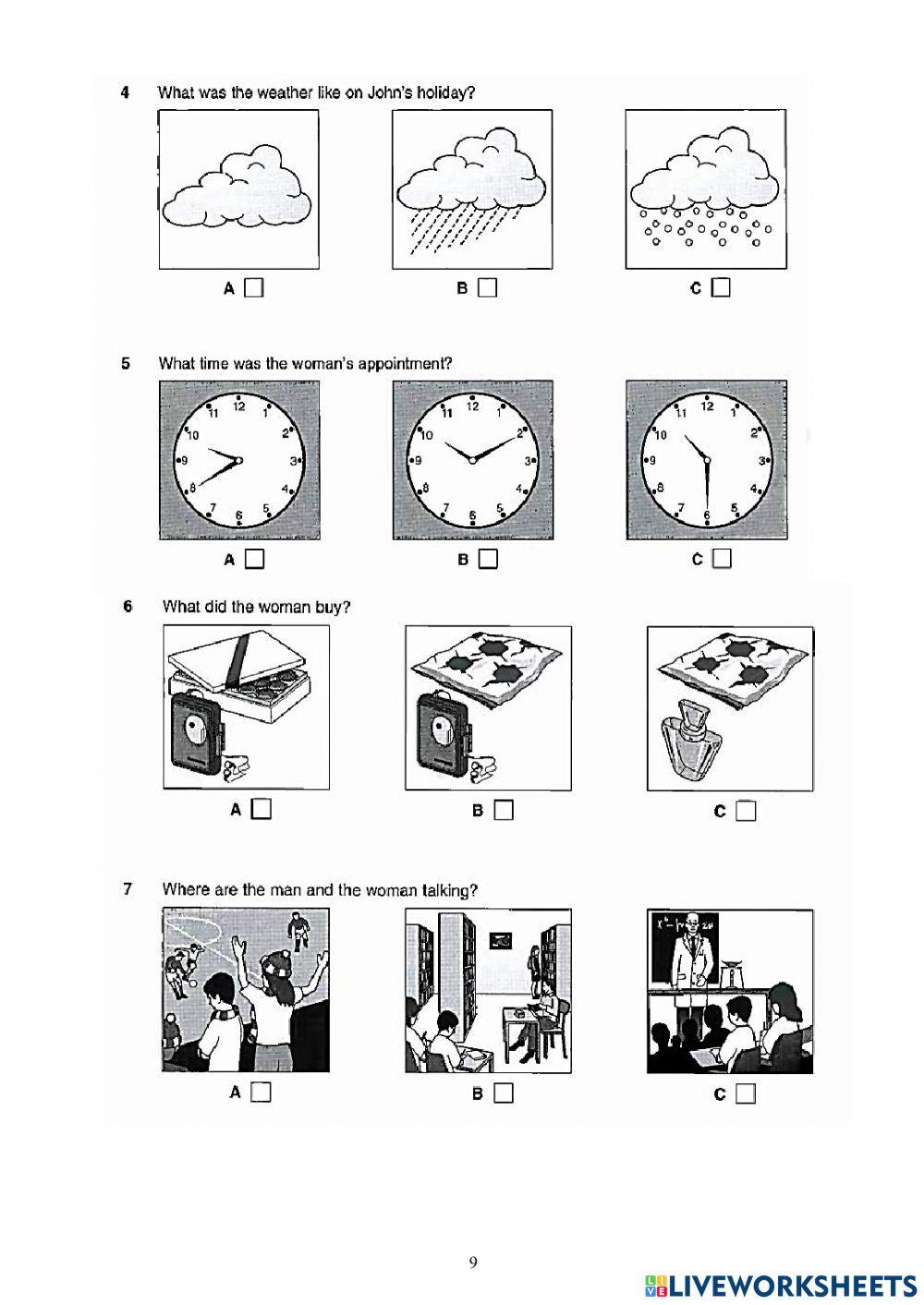 Viet Teacher-S6-WEEK 19-PET PRACTICE