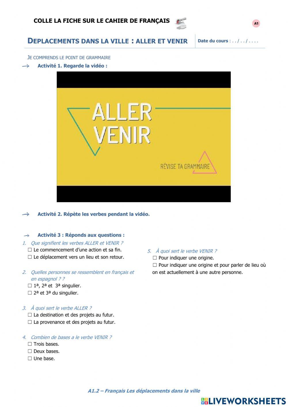 1633040 | Aller et venir - C Av Explicative