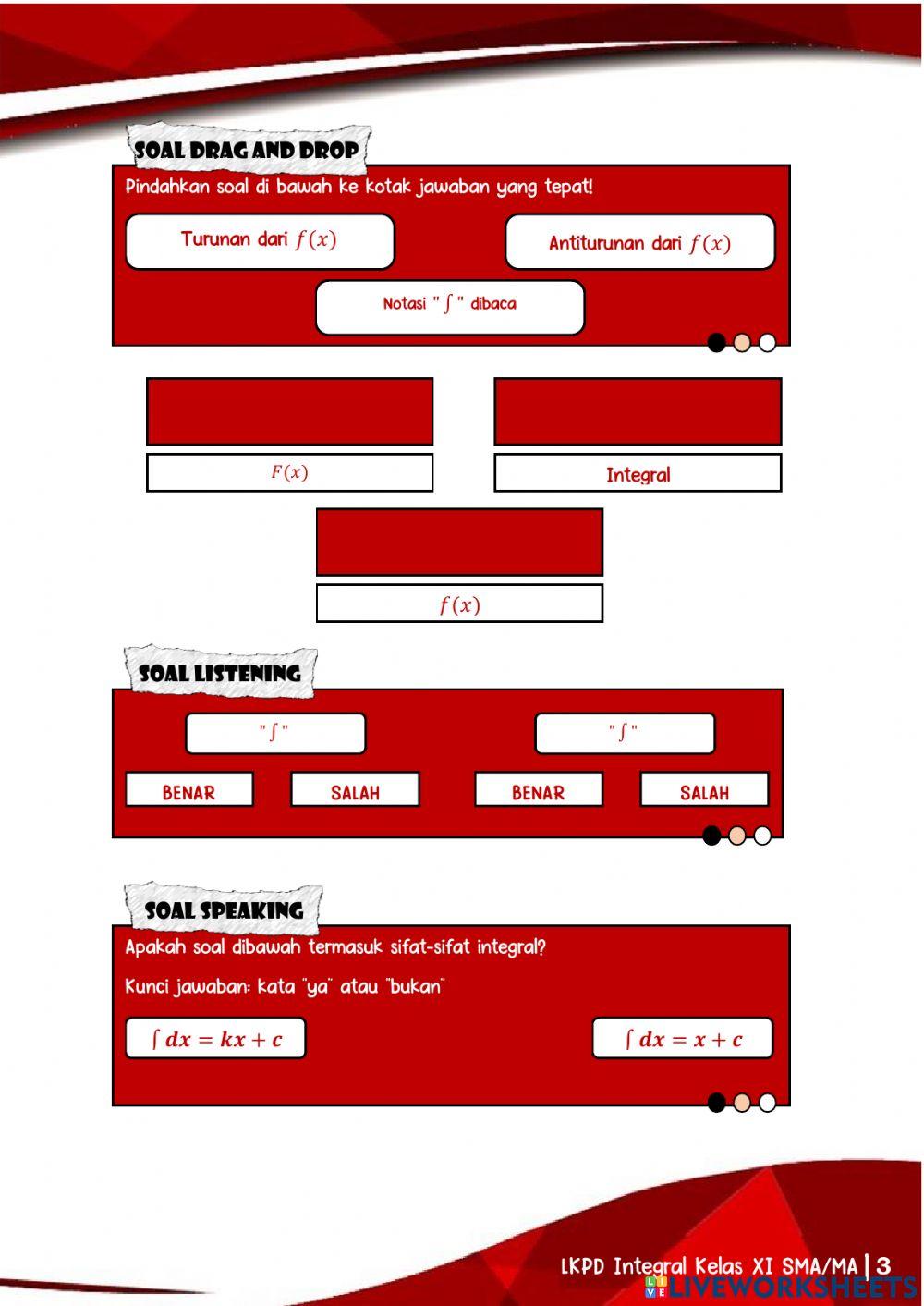 Integral (Antiturunan)
